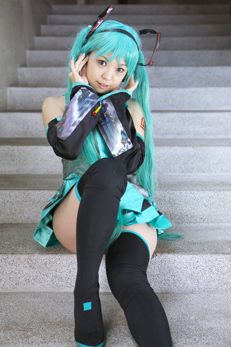 [Cosplay] Vocaloid - Sexy Hatsune Mike(42)